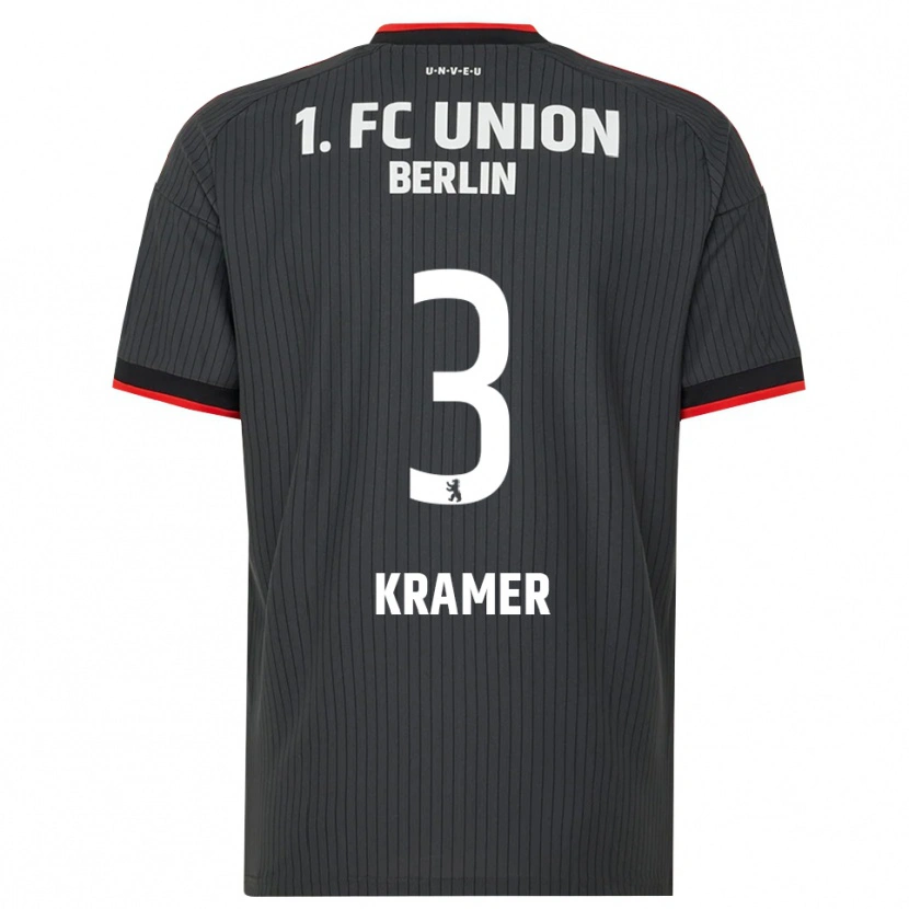 Danxen Dětské Carlos Kramer #3 Černá Bílá Červená Daleko Hráčské Dresy 2026/27 Dres