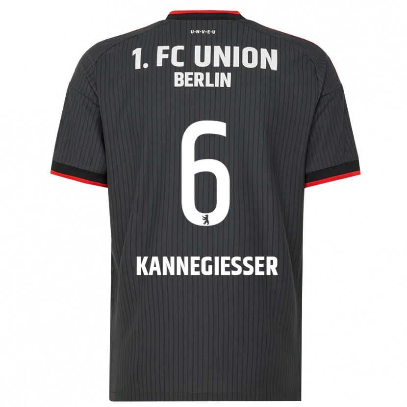 Danxen Dětské Tom Kannegießer #6 Černá Bílá Červená Daleko Hráčské Dresy 2026/27 Dres
