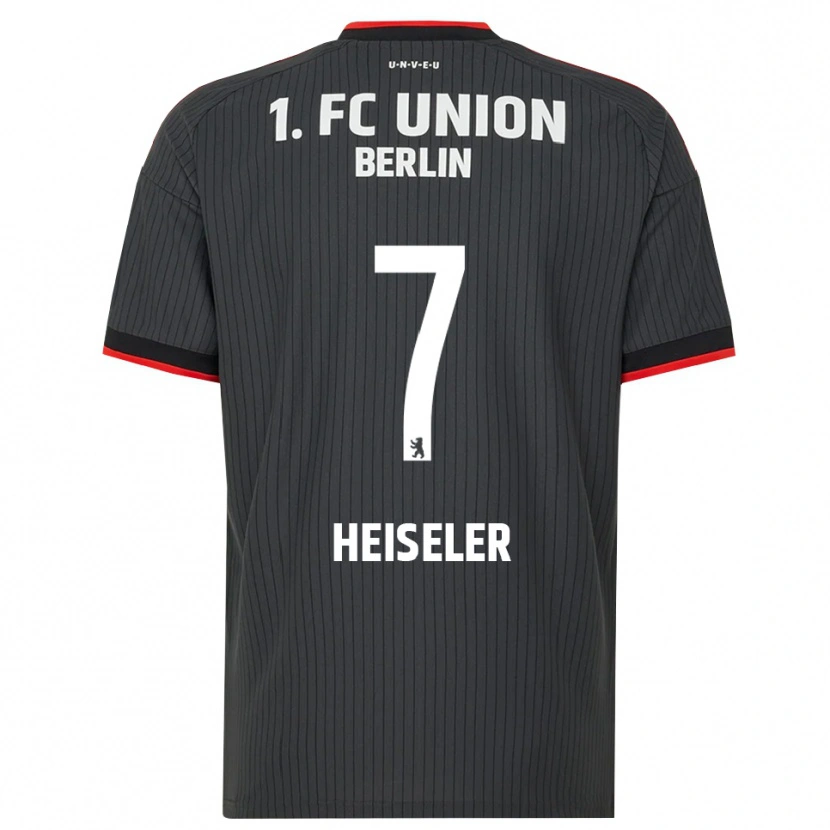 Danxen Dětské Lisa Heiseler #7 Černá Bílá Červená Daleko Hráčské Dresy 2026/27 Dres