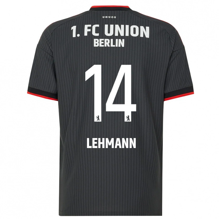 Danxen Dětské Noah Lehmann #14 Černá Bílá Červená Daleko Hráčské Dresy 2026/27 Dres