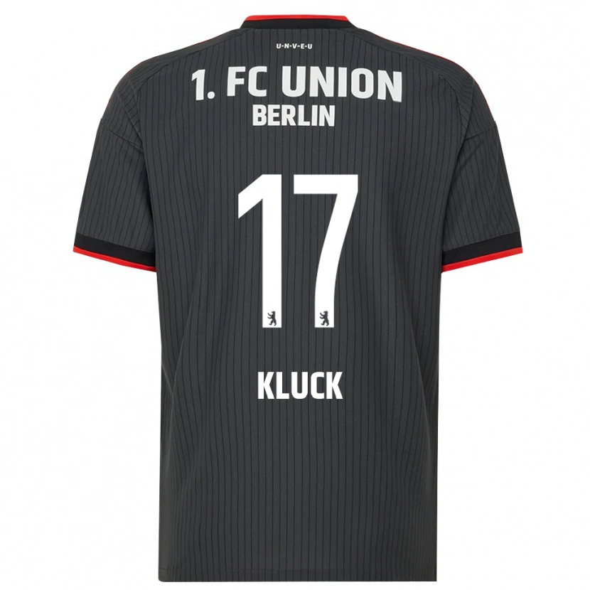 Danxen Dětské Pierre Kluck #17 Černá Bílá Červená Daleko Hráčské Dresy 2026/27 Dres