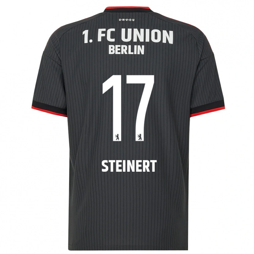 Danxen Dětské Judith Steinert #17 Černá Bílá Červená Daleko Hráčské Dresy 2026/27 Dres