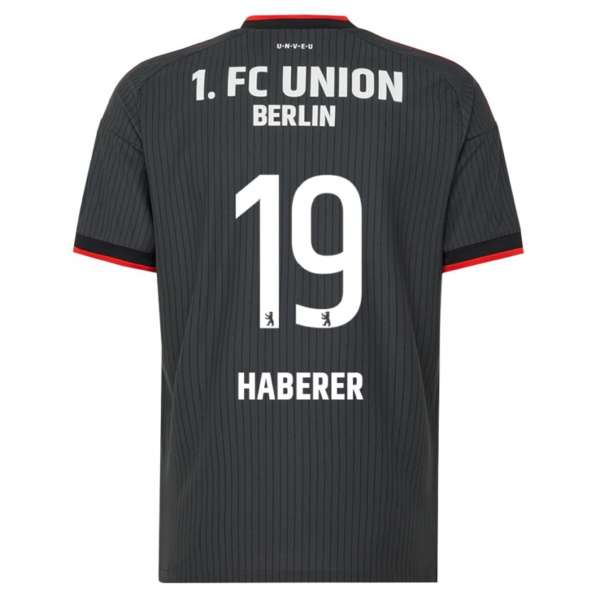 Danxen Dětské Janik Haberer #19 Černá Bílá Červená Daleko Hráčské Dresy 2026/27 Dres