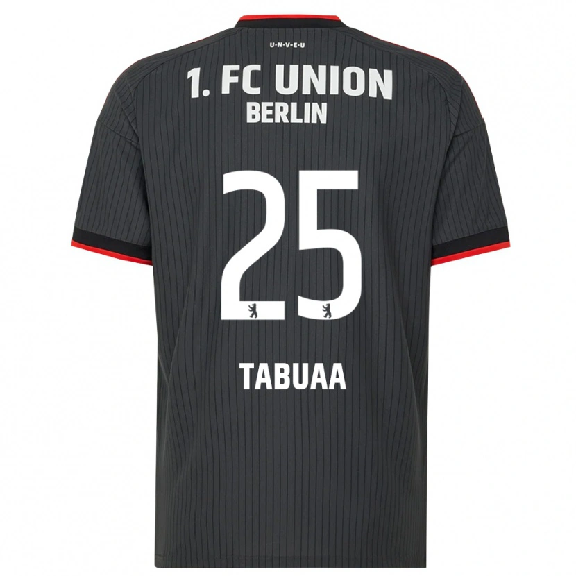 Danxen Dětské Stephen Tabuaa #25 Černá Bílá Červená Daleko Hráčské Dresy 2026/27 Dres