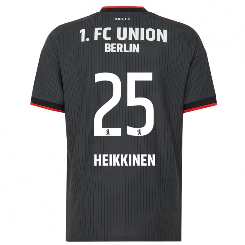 Danxen Dětské Ida Heikkinen #25 Černá Bílá Červená Daleko Hráčské Dresy 2026/27 Dres