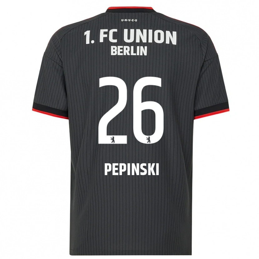 Danxen Dětské Louis Pepinski #26 Černá Bílá Červená Daleko Hráčské Dresy 2026/27 Dres