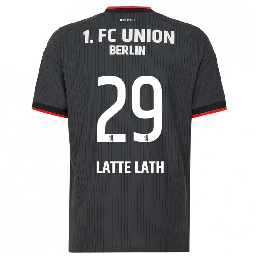 Danxen Dětské Emmanuel Latte Lath #29 Černá Bílá Červená Daleko Hráčské Dresy 2026/27 Dres