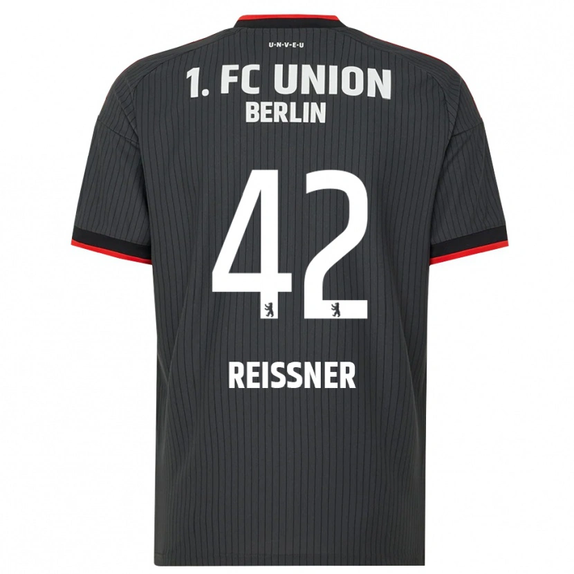 Danxen Dětské Naika Reissner #42 Černá Bílá Červená Daleko Hráčské Dresy 2026/27 Dres