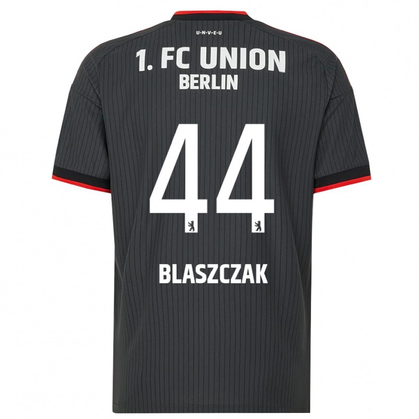 Danxen Dětské Tim Blaszczak #44 Černá Bílá Červená Daleko Hráčské Dresy 2026/27 Dres
