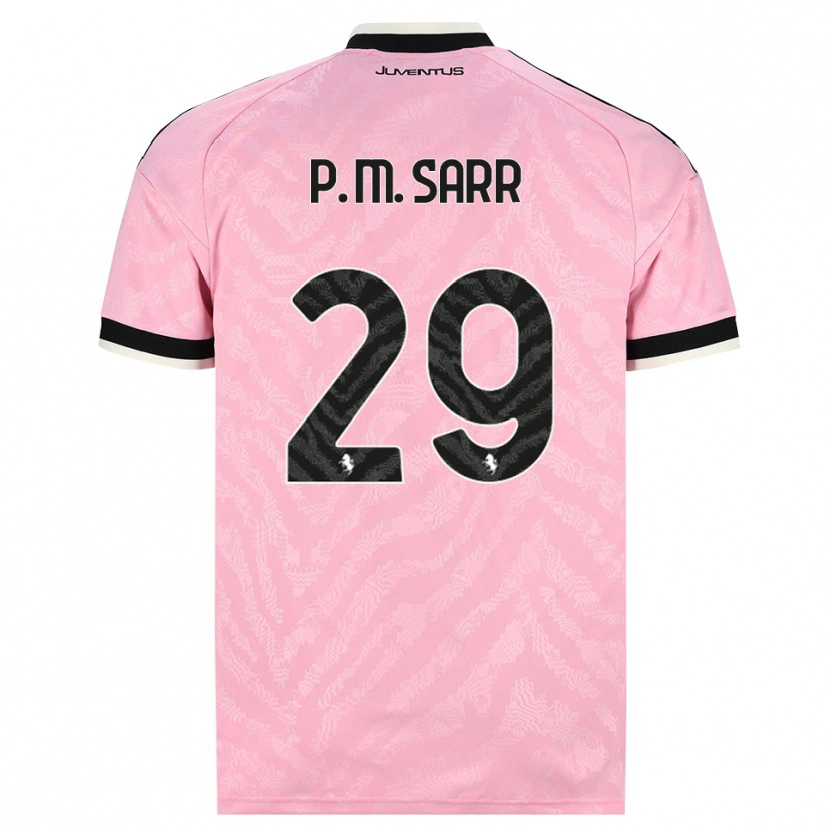 Danxen Pánské Pape Matar Sarr #29 Růžová Černá Daleko Hráčské Dresy 2026/27 Dres