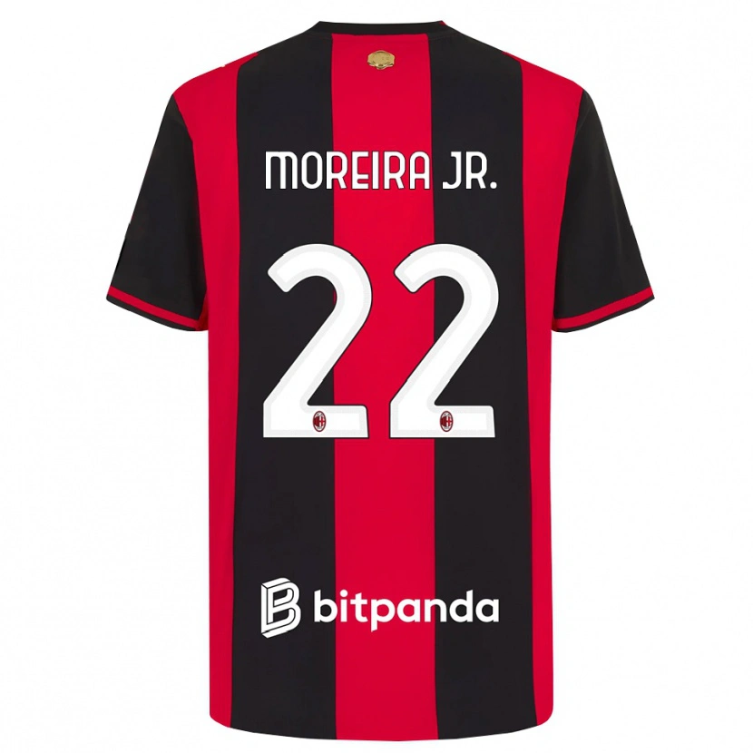 Danxen Pánské Diego Moreira #22 Červená Černá Bílá Domů Hráčské Dresy 2026/27 Dres