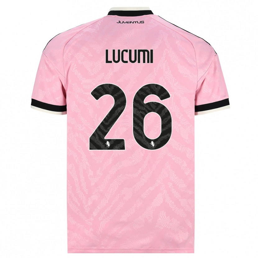 Danxen Pánské Jhon Lucumí #26 Růžová Černá Daleko Hráčské Dresy 2026/27 Dres