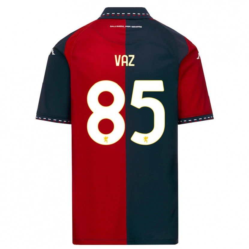 Danxen Pánské Marcelo Vaz #85 Červená Černá Bílá Domů Hráčské Dresy 2026/27 Dres