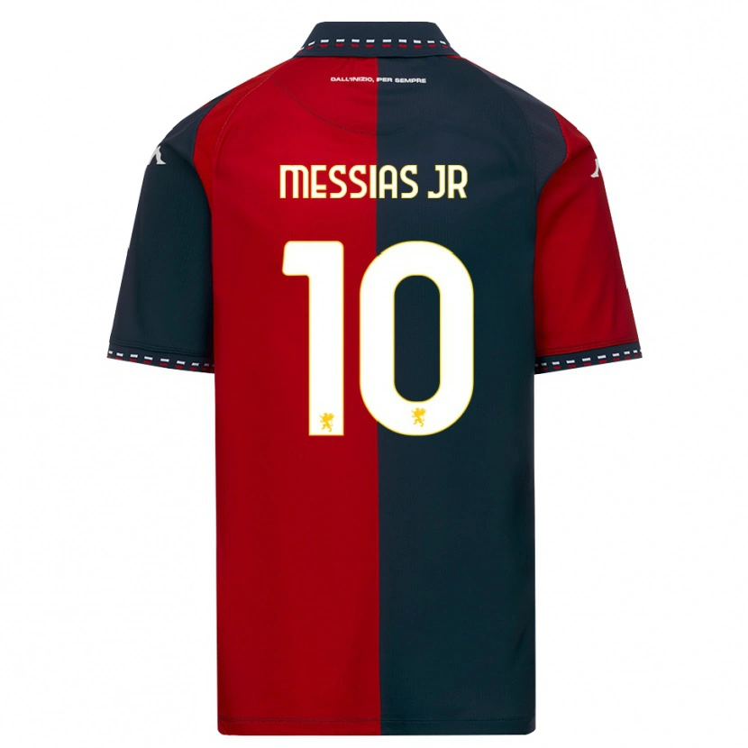 Danxen Pánské Junior Messias #10 Červená Černá Bílá Domů Hráčské Dresy 2026/27 Dres