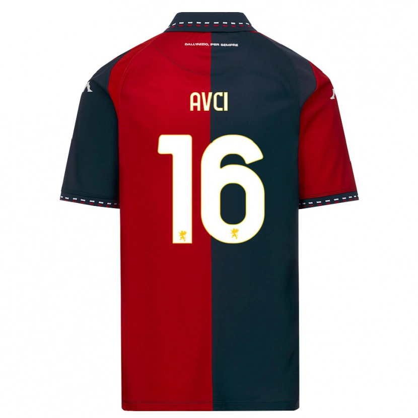 Danxen Pánské Bora Avci #16 Červená Černá Bílá Domů Hráčské Dresy 2026/27 Dres