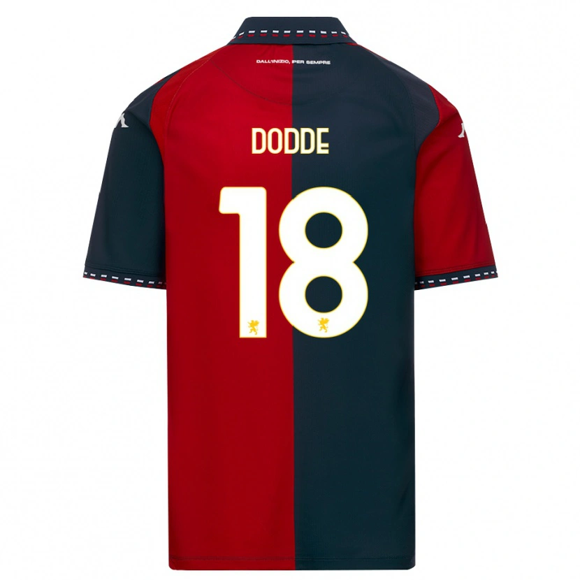 Danxen Pánské Filippo Dodde #18 Červená Černá Bílá Domů Hráčské Dresy 2026/27 Dres