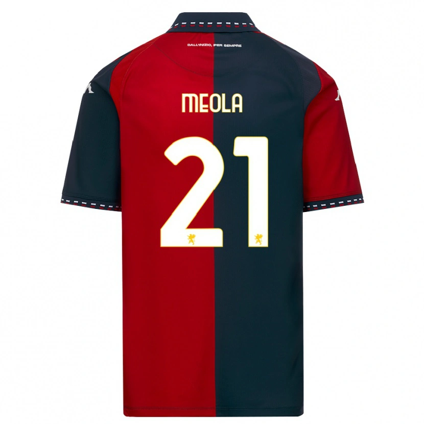 Danxen Pánské Kevin Meola #21 Červená Černá Bílá Domů Hráčské Dresy 2026/27 Dres