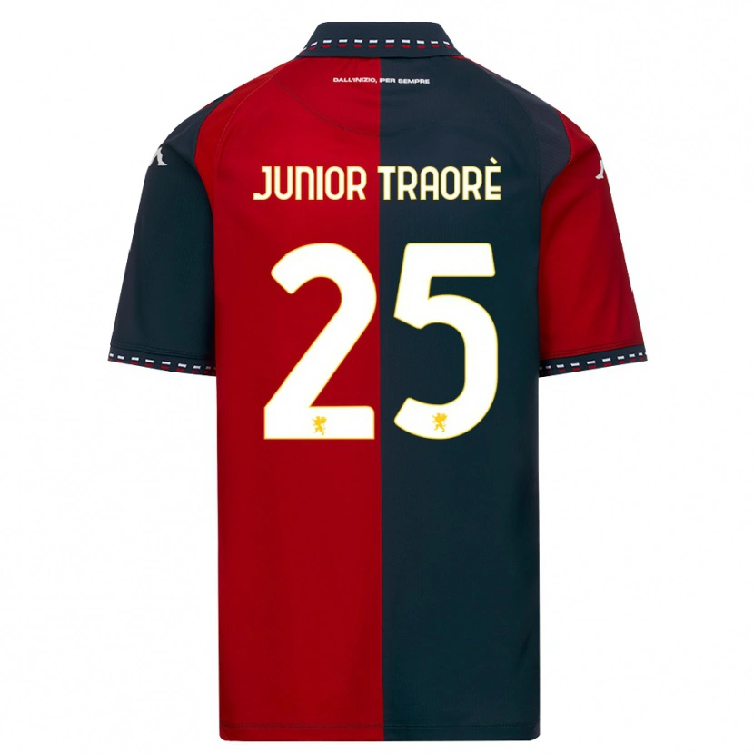 Danxen Pánské Hamed Traoré #25 Červená Černá Bílá Domů Hráčské Dresy 2026/27 Dres