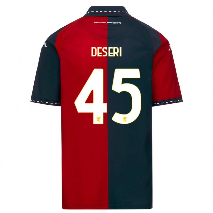 Danxen Pánské Gracien Deseri #45 Červená Černá Bílá Domů Hráčské Dresy 2026/27 Dres