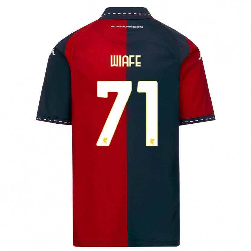 Danxen Pánské Samuel Wiafe #71 Červená Černá Bílá Domů Hráčské Dresy 2026/27 Dres