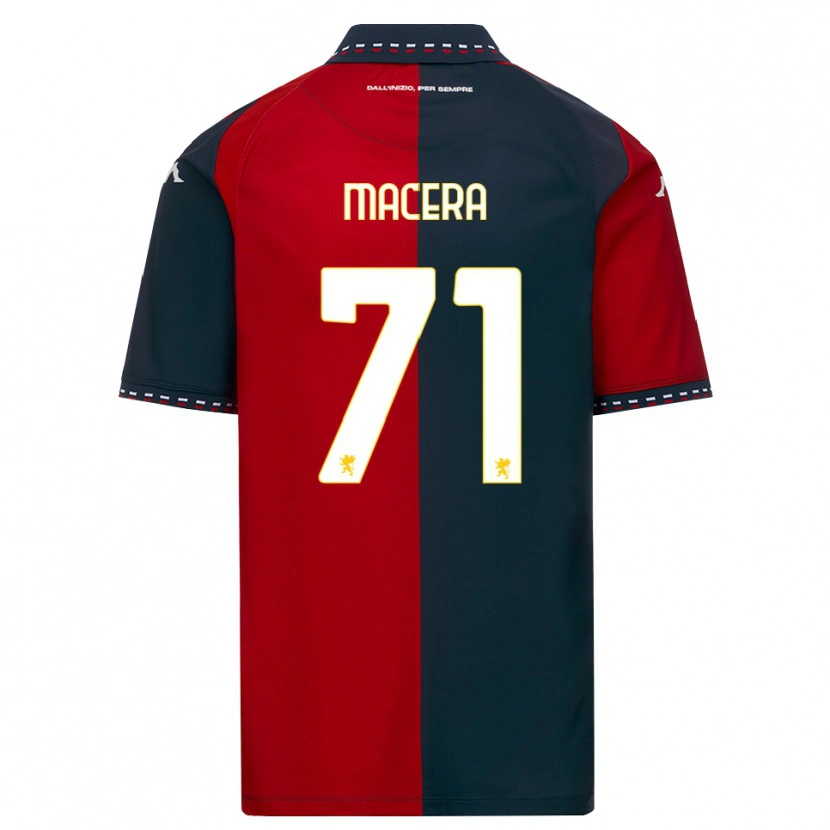 Danxen Pánské Matilde Macera #71 Červená Černá Bílá Domů Hráčské Dresy 2026/27 Dres