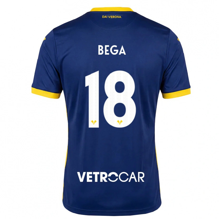 Danxen Pánské Leorat Bega #18 Královská Modř Žlutá Bílá Domů Hráčské Dresy 2026/27 Dres