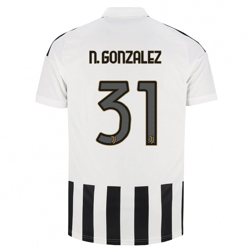 Danxen Pánské Nico González #31 Černá Bílá Hnědá Domů Hráčské Dresy 2026/27 Dres