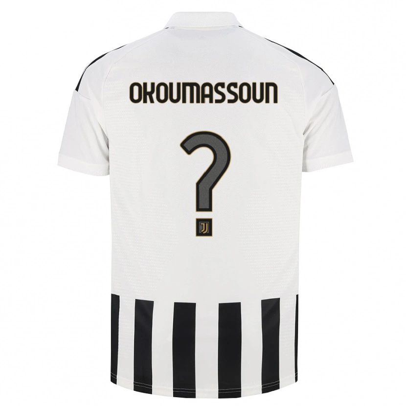 Danxen Pánské Ismaele Okoumassoun #0 Černá Bílá Hnědá Domů Hráčské Dresy 2026/27 Dres
