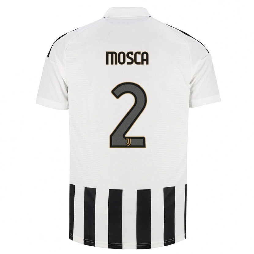 Danxen Pánské Guglielmo Mosca #2 Černá Bílá Hnědá Domů Hráčské Dresy 2026/27 Dres