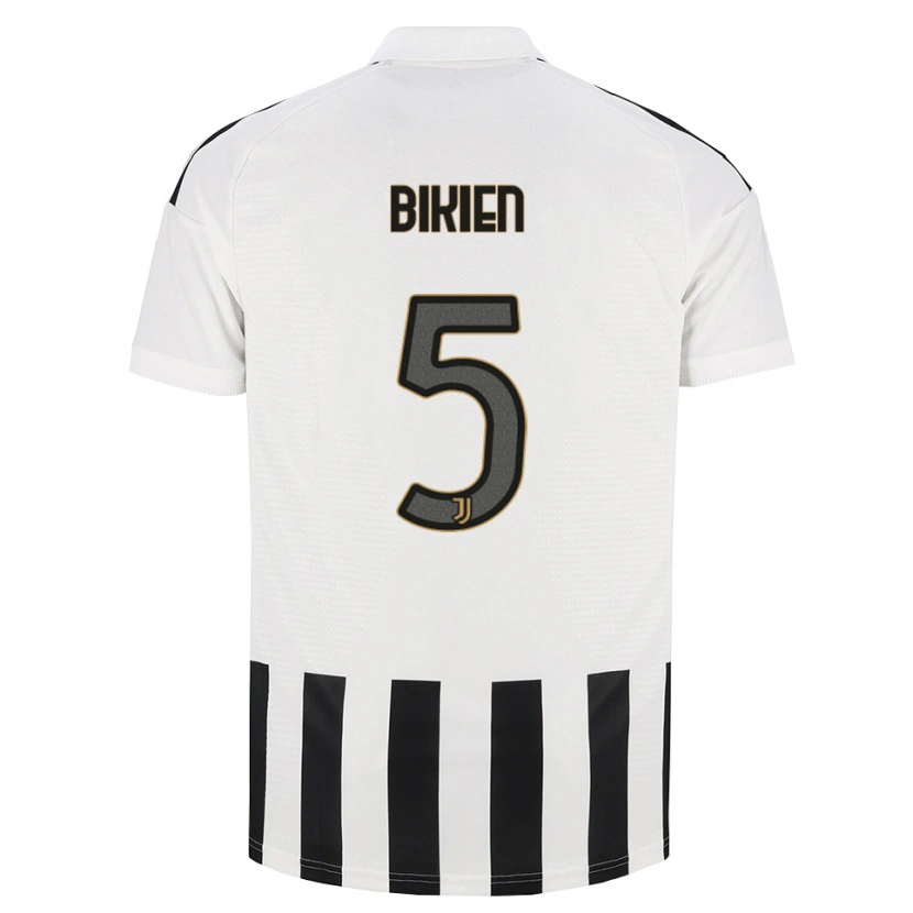 Danxen Pánské Felix Nzouango Bikien #5 Černá Bílá Hnědá Domů Hráčské Dresy 2026/27 Dres