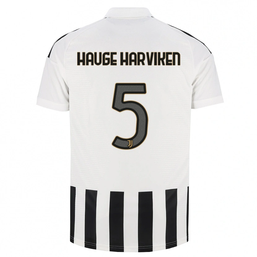 Danxen Pánské Mathilde Hauge Harviken #5 Černá Bílá Hnědá Domů Hráčské Dresy 2026/27 Dres