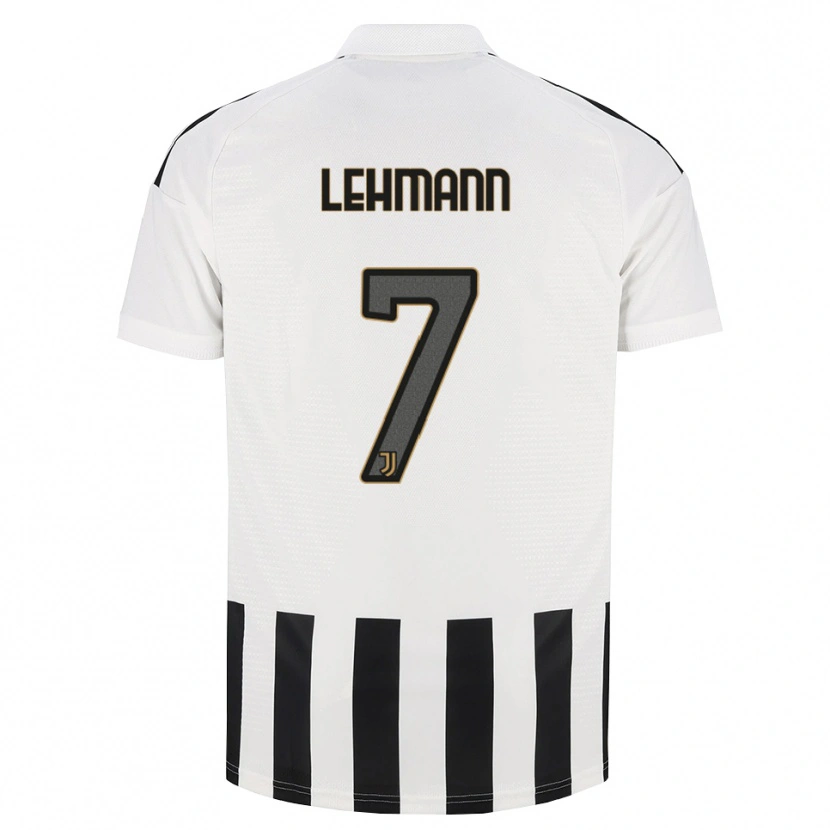 Danxen Pánské Alisha Lehmann #7 Černá Bílá Hnědá Domů Hráčské Dresy 2026/27 Dres