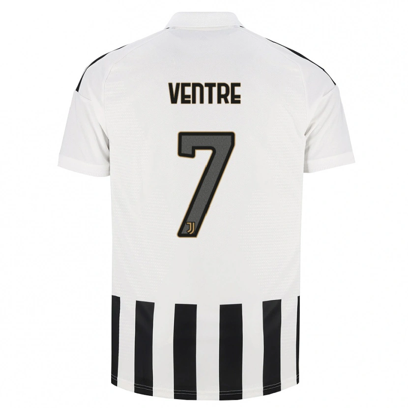 Danxen Pánské Alessandro Ventre #7 Černá Bílá Hnědá Domů Hráčské Dresy 2026/27 Dres