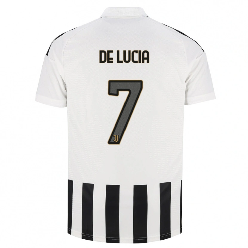 Danxen Pánské Raffaele De Lucia #7 Černá Bílá Hnědá Domů Hráčské Dresy 2026/27 Dres