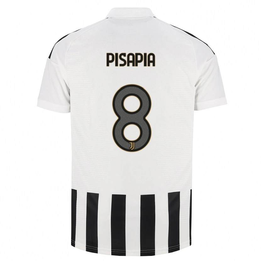 Danxen Pánské Luciano Pisapia #8 Černá Bílá Hnědá Domů Hráčské Dresy 2026/27 Dres