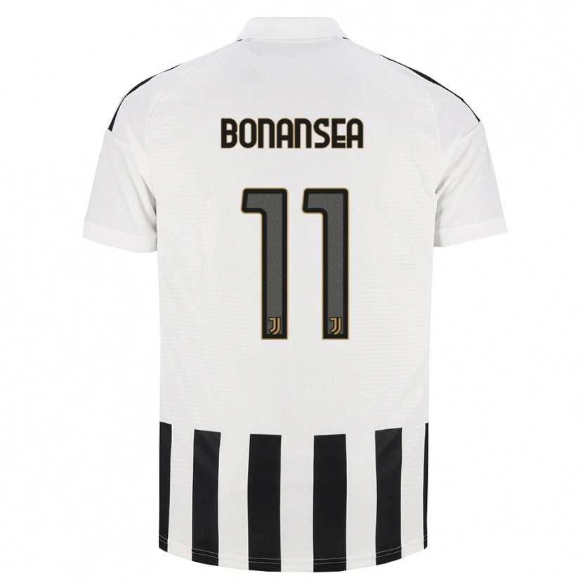 Danxen Pánské Barbara Bonansea #11 Černá Bílá Hnědá Domů Hráčské Dresy 2026/27 Dres