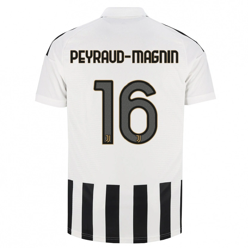 Danxen Pánské Pauline Peyraud-Magnin #16 Černá Bílá Hnědá Domů Hráčské Dresy 2026/27 Dres