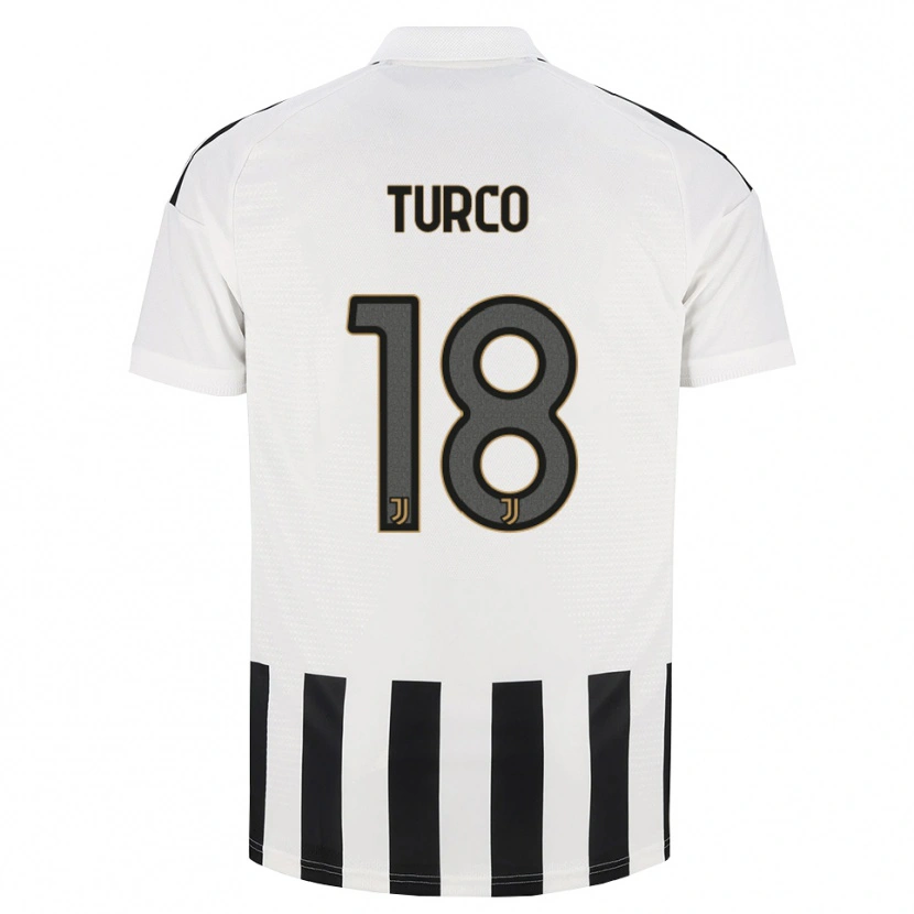 Danxen Pánské Nicolo Turco #18 Černá Bílá Hnědá Domů Hráčské Dresy 2026/27 Dres