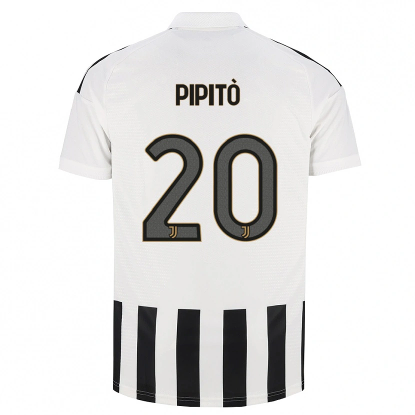 Danxen Pánské Giuseppe Pipitò #20 Černá Bílá Hnědá Domů Hráčské Dresy 2026/27 Dres