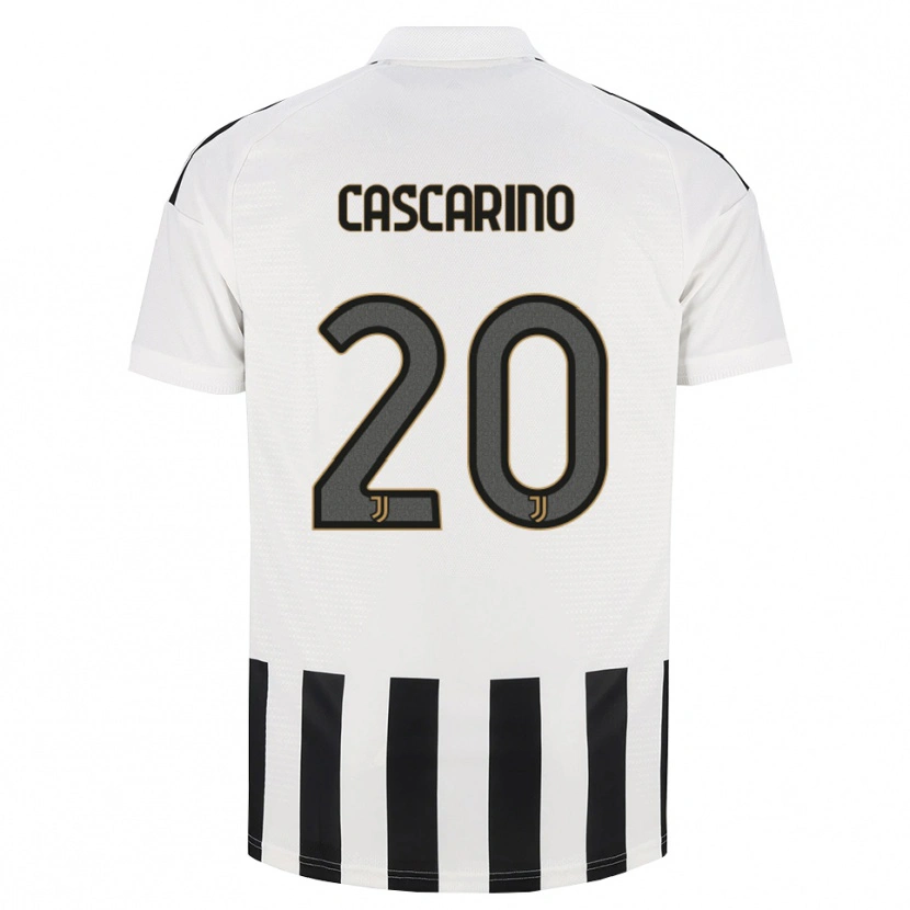 Danxen Pánské Estelle Cascarino #20 Černá Bílá Hnědá Domů Hráčské Dresy 2026/27 Dres