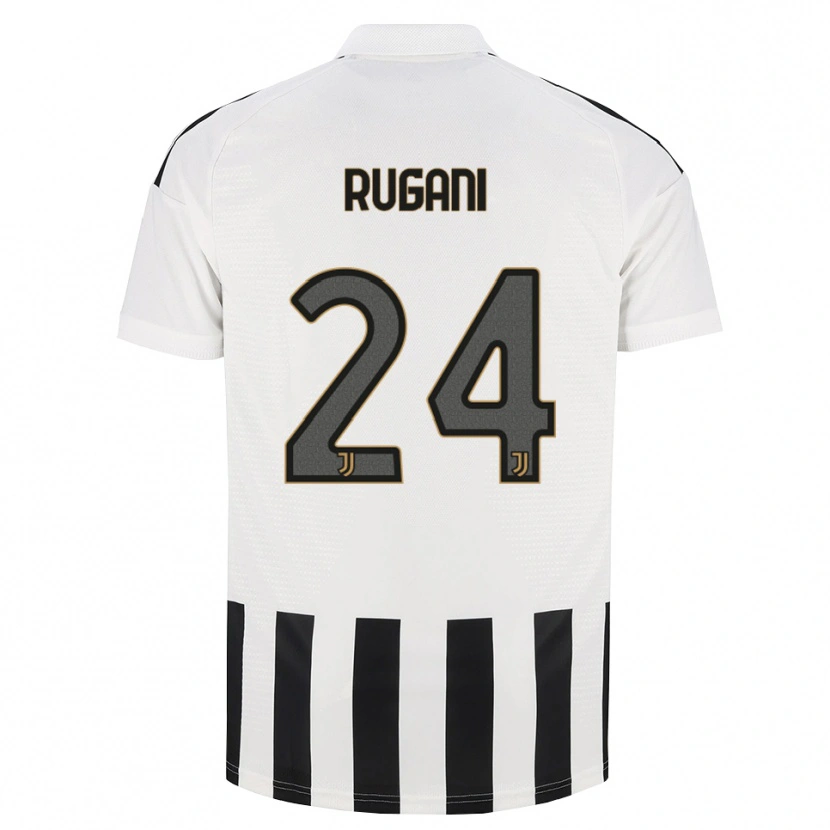 Danxen Pánské Daniele Rugani #24 Černá Bílá Hnědá Domů Hráčské Dresy 2026/27 Dres