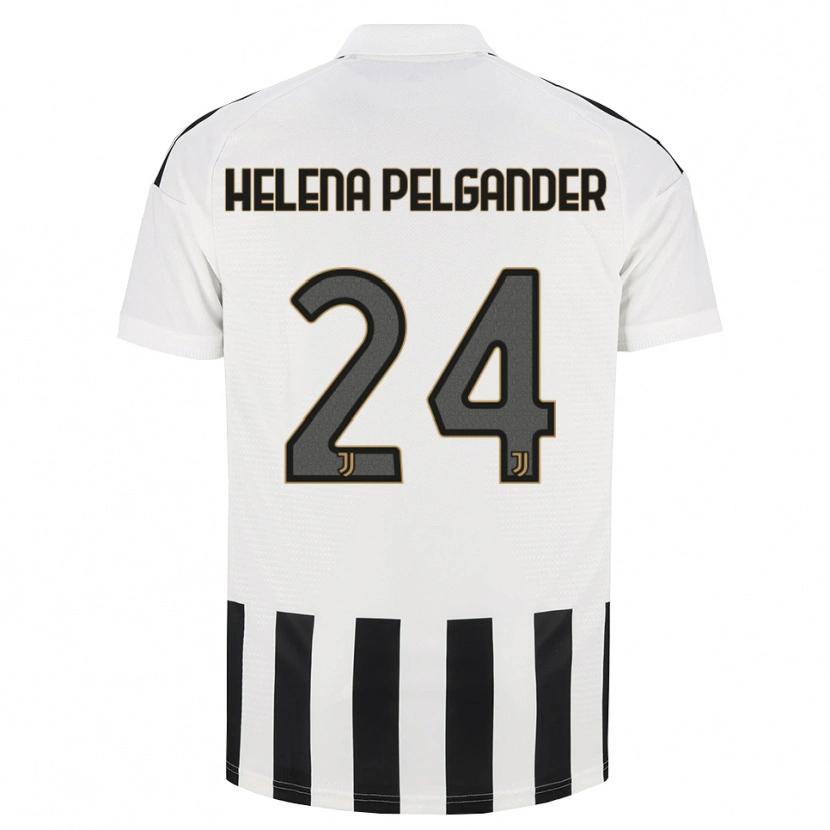 Danxen Pánské Elsa Helena Pelgander #24 Černá Bílá Hnědá Domů Hráčské Dresy 2026/27 Dres
