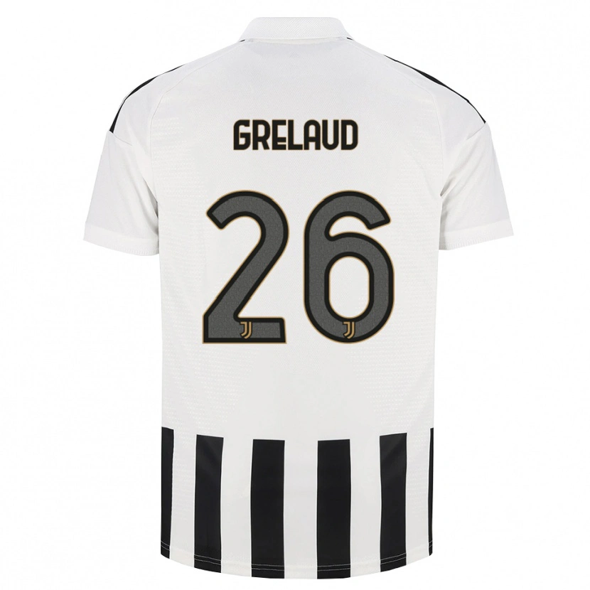 Danxen Pánské Josue Grelaud #26 Černá Bílá Hnědá Domů Hráčské Dresy 2026/27 Dres