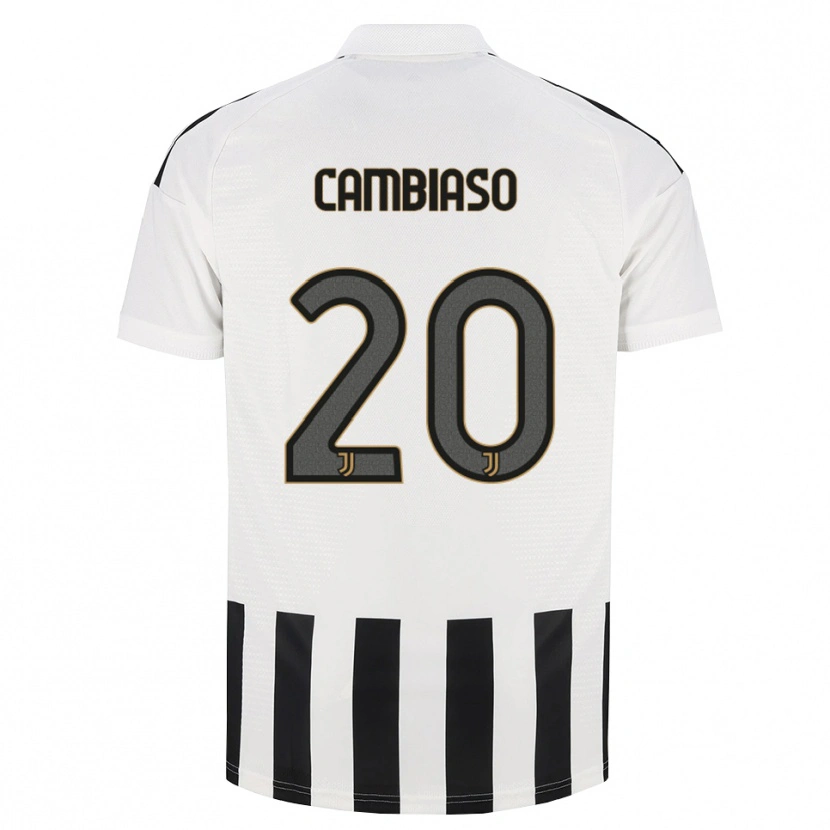 Danxen Pánské Andrea Cambiaso #20 Černá Bílá Hnědá Domů Hráčské Dresy 2026/27 Dres
