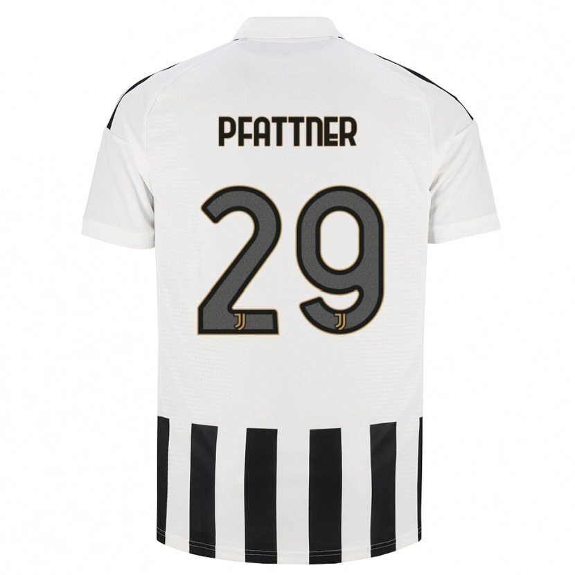 Danxen Pánské Elisa Pfattner #29 Černá Bílá Hnědá Domů Hráčské Dresy 2026/27 Dres