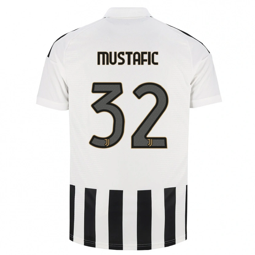 Danxen Pánské Emma Mustafic #32 Černá Bílá Hnědá Domů Hráčské Dresy 2026/27 Dres