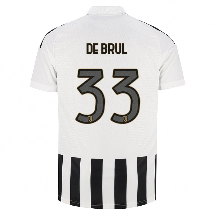 Danxen Pánské Maxime De Brul #33 Černá Bílá Hnědá Domů Hráčské Dresy 2026/27 Dres