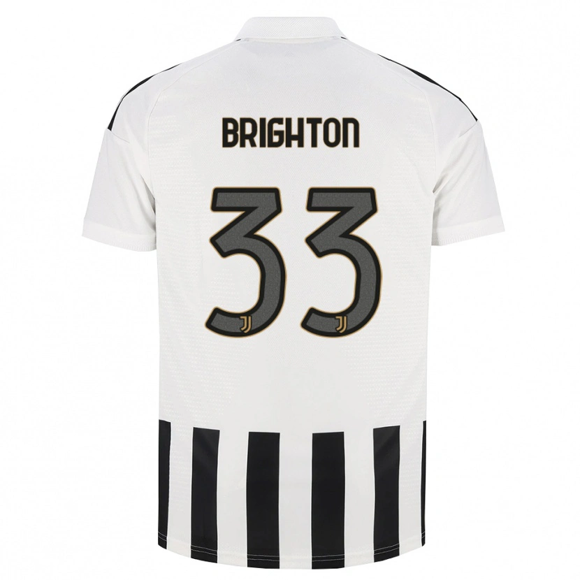Danxen Pánské Abi Brighton #33 Černá Bílá Hnědá Domů Hráčské Dresy 2026/27 Dres