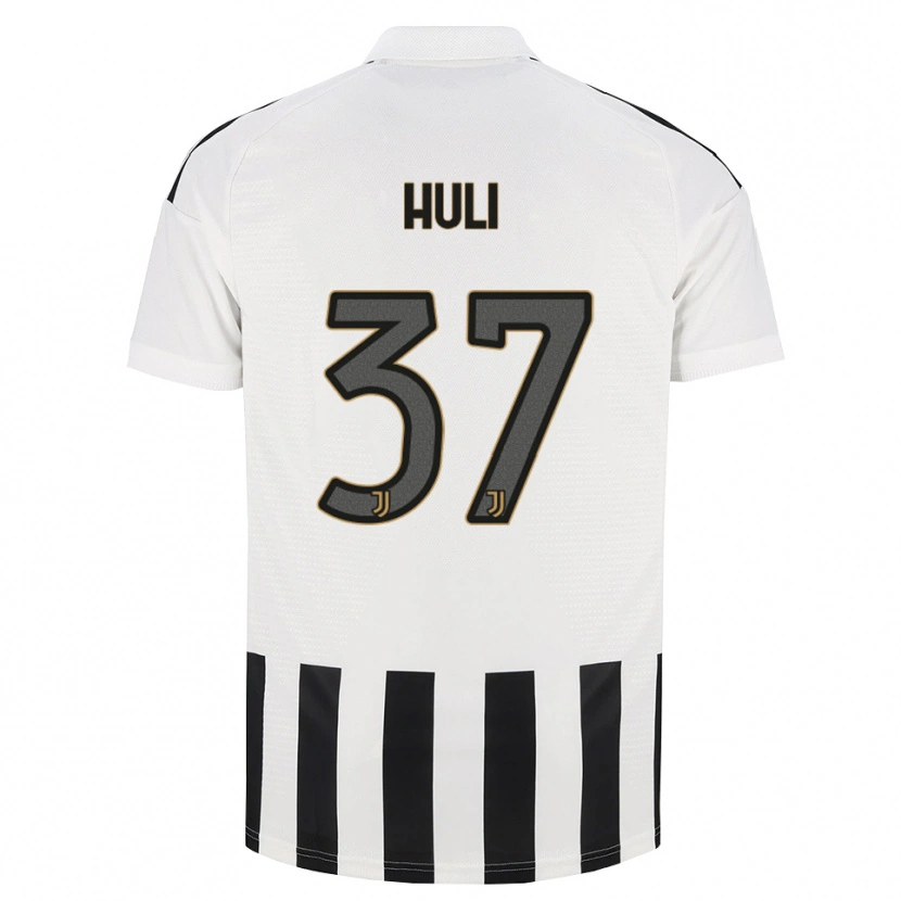Danxen Pánské Raffaele Huli #37 Černá Bílá Hnědá Domů Hráčské Dresy 2026/27 Dres