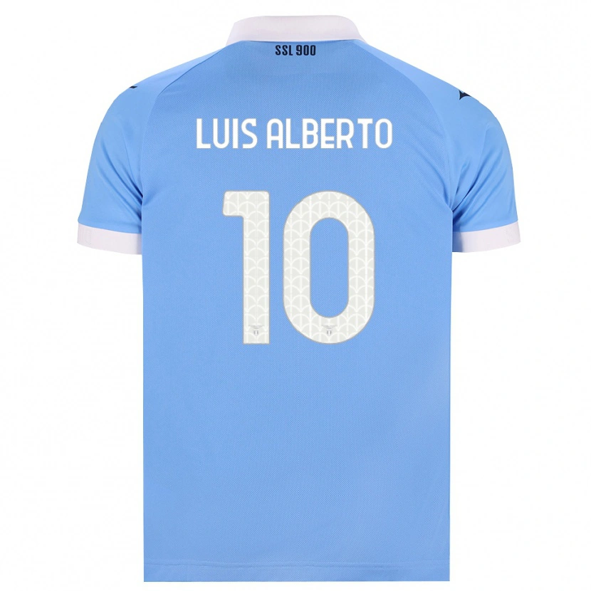 Danxen Pánské Luis Alberto #10 Světle Modrá Černá Bílá Domů Hráčské Dresy 2026/27 Dres